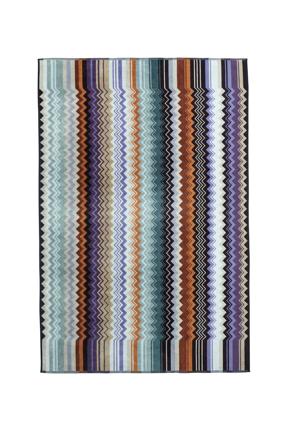 Giacomo håndklæde - 165 brun/lilla